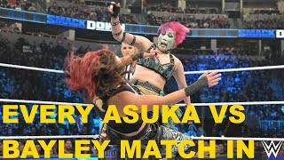 EVERY ASUKA VS BAYLEY MATCH IN WWE [upl. by Manuel824]