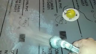 How To Install A Shower Pan Liner  Part 4  Flood Testing Using A Balloon [upl. by Bromleigh]