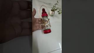 DIY Lanthan Lamp making with simple things colorful diy craft handmade shorts lamp [upl. by Mikkanen]