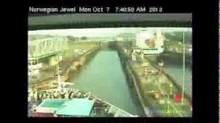 Norwegian Jewel  Panama Canal Transit [upl. by Durwood]