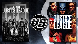 Zack Snyders Justice League 2021 VS Justice League 2017 [upl. by Mitchell244]