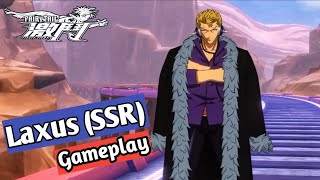 FAIRY TAIL Fierce Fight  Laxus SSR Gameplay [upl. by Avram]