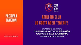 🚨DIRECTO🚨 Athletic Club  UD Costa Adeje Tenerife  🔴 RFEF [upl. by Leander]