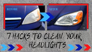 How to Restore Headlights with Household Products Easy Affordable amp Fast [upl. by Yetah]