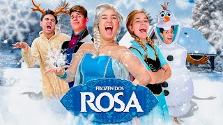 VIRAMOS O FILME DA FROZEN POR 24 HORAS Congelamos [upl. by Anivad]