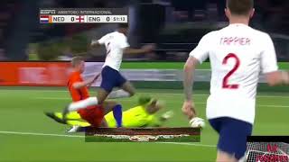 Holanda vs Inglaterra 01 Resumen Highlights Amistoso 2018 [upl. by Nidnal561]