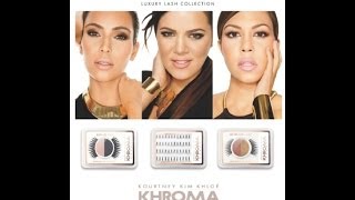 MAKEUP REVIEW KIM KARDASHIAN KHROMA BEAUTY REVIEW  HAUL [upl. by Otrebogir311]