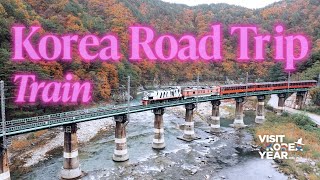 KOREA ROAD TRIP TRAIN Road to Romance ROADTOROMANCE Vtrain Gtrain [upl. by Whiteley]