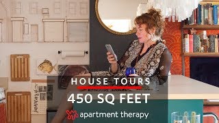 An Artists 450SquareFoot Apartment  House Tours  Apartment Therapy [upl. by Scrivens]