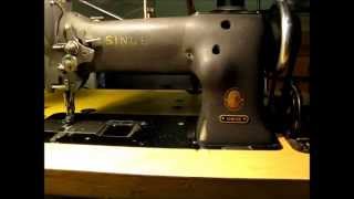 Singer 111W155 Industrial Sewing Machine [upl. by Newell]