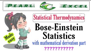 Easy way to understand quotBose–Einstein statisticsquot [upl. by Salohcin]