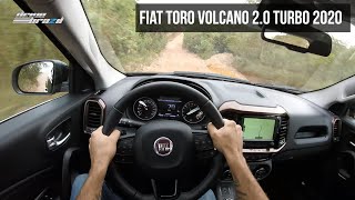 Fiat Toro Volcano 20 Diesel AT 4x4 2020  POV [upl. by Lazaro]