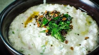 Authentic South Indian Curd Rice Recipe with Sour cream [upl. by Dahsra28]