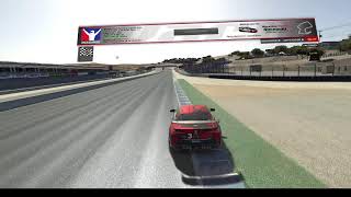 Falken Sports Car Challenge  Laguna Seca  Race  BMW M4 GT4  iRacing [upl. by Lovich]