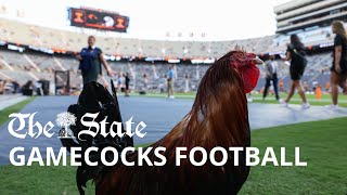 Gamecock Walk South Carolina Football Arrives at Neyland Stadium to Face Tennessee Vols [upl. by Phelgon]