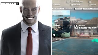 HITMAN™ 2 Haven Island  Kleptomaniac  Discovery Challenge  Quick Guide 1440p60 [upl. by Eilime236]