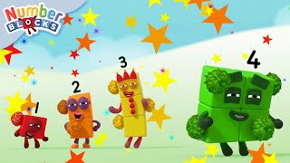 Counting Fluffies In Numberland  12345  Counting Cartoons For Kids  Numberblocks [upl. by Chard562]