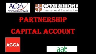 Partnership Capital T account [upl. by Magdalena]