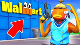 Hiding in PLAIN SIGHT in Fortnite Walmart Prop Hunt [upl. by Notnert]