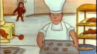 Curious George at the Bakery Old Cartoon 1980s [upl. by Vincents291]