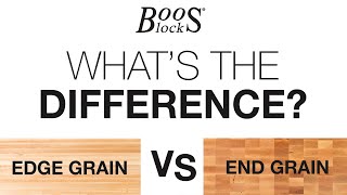 End Grain VS Edge Grain  Boos Block Surfaces [upl. by Ilke]