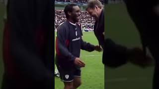 JayJay Okocha and Sam Allardyce recreated their dance from their Bolton days [upl. by Fakieh67]