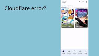 FIX Failed to bypass Cloudflare Tachiyomi quick tutorial [upl. by Arikihs972]