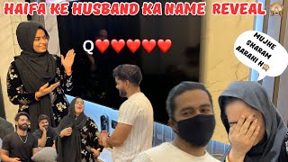 Haifa ke husband ka Name reveal🙈 Haifa’s vlog [upl. by Vanthe]