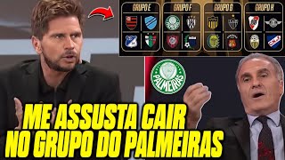 REAÇÕES DA IMPRENSA ARGENTINA ASSUSTADA APÓS CAIR NO GRUPO DO PALMEIRAS NA LIBERTADORES [upl. by Amahcen]