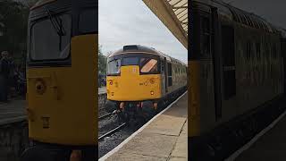 Sir Nigel Gresley Leaving Ramsbottom Station steamtrainsofbritain [upl. by Rahal]