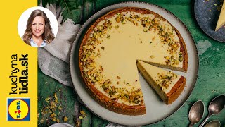 Pistáciový cheesecake 🥧  Veronika Bušová  Kuchyňa Lidla [upl. by Llenil]