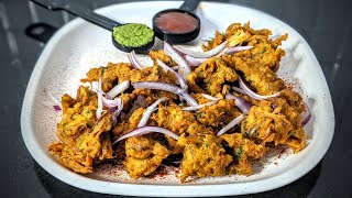 शिळ्या भाताचे भजी  leftover rice pakora  Maharashtrian recipe  Rice pakoda in marathi [upl. by Kenyon]