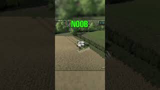 Noob Vs Pro Harvesting pt3 fs22 [upl. by Weil]