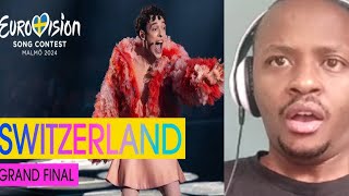 Nemo  The Code LIVE  Switzerland🇨🇭 Grand Final  Eurovision 2024 REACTION [upl. by Oruam]