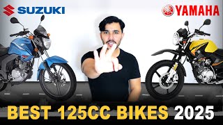 Best 125cc Bikes In Pskistan ⚡ Best Bikes  Yamaha Ybr  Honda CG 125  2025 [upl. by Geiss]