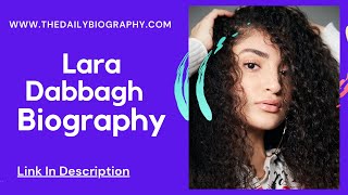 Lara Dabbagh Biography Wikipedia Age Dating Net Worth Image [upl. by Arrim]