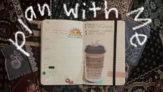 PLAN WITH ME 💭 Pocket Moleskine Weekly realtime [upl. by Anitnas]