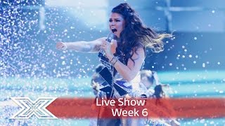 Saara Aalto does Donna Summer for Disco Week  Live Shows Week 6  The X Factor UK 2016 [upl. by Ayaladnot613]