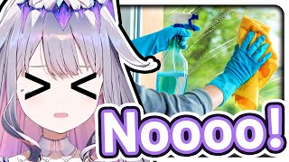 Even other Advent members make fun of Bijous window cleaning laugh 【Hololive EN】 [upl. by Malina]