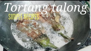 Tortang talong Simple recipes [upl. by Haon]