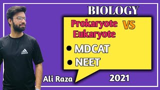 Prokaryote And Eukaryote Difference In Detailed  NMDCAT 2021 [upl. by Llahsram]