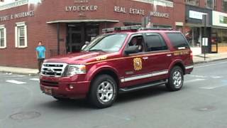 2012 Nyackny Fire Department Chiefs Inspection Parade part 3 of 3 [upl. by Leonteen334]