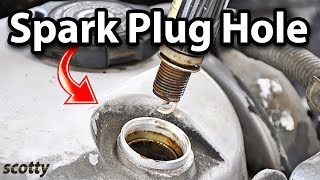 How to Fix Stripped Spark Plug Hole in Your Car [upl. by Shoemaker]