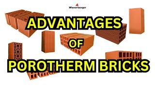 ADVANTAGES OF POROTHERM BRICKS  അറിയേണ്ടതെല്ലാം ഇതിലുണ്ട് porotherm smartbricks wienerberger [upl. by Mide557]