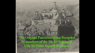 Panzerlied music with Original Film Footage The Classic Battle of the Bulge Panzer Song from 1944 [upl. by Aropizt]