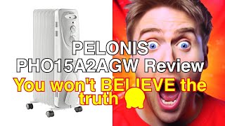 Pelonis pho15a2agw electric oil filled radiator review  efficient heating and portability [upl. by Enimzzaj]