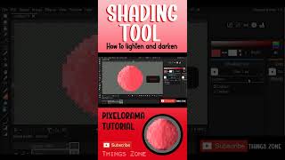 Pixelorama TutorialShading Tool Herramienta de sombreadoPixel Art [upl. by Dleifniw]