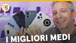 I MIGLIORI SMARTPHONE medio gamma GALAXY A54 PIXEL 7 XIAOMI redmi 12 REALME 11 MOTO EDGE 40 POCO F5 [upl. by Hocker]