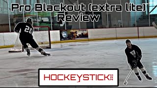 Pro Blackout Hockey Stick Review mic’d up road to jrs pt2 [upl. by Mathilda299]