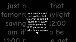 Tomorrow is daylight saving remix music funk musica dj funny musicgenre food [upl. by Wilsey887]